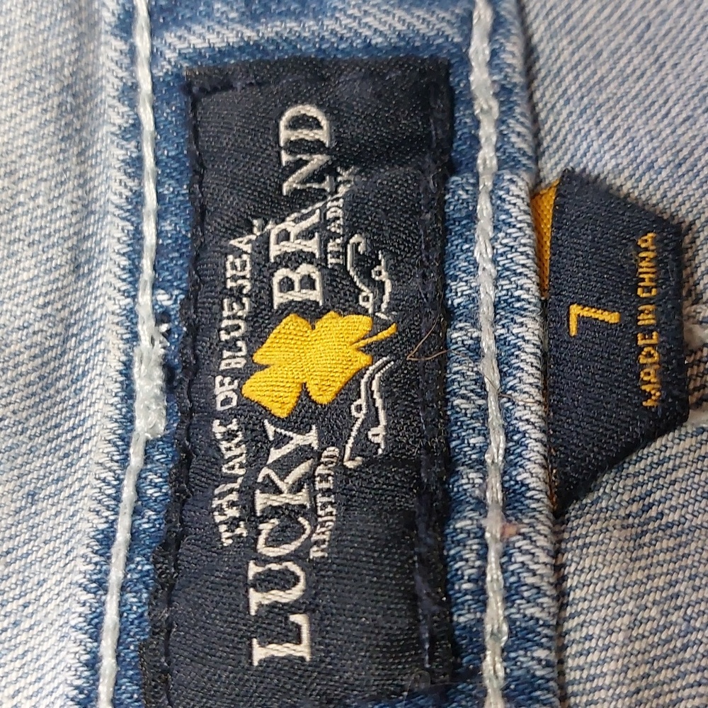 Lucky Brand Girls Shortalls Size 7 - Picture 7 of 9